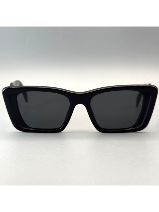 Prada PR 08YS 1AB5S0 Sunglasses Black Dark Grey 51 18 145 3N READ main image 6